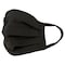 Zayaan Health Reusable 3 Ply Pleated Cotton Adult Face Mask, Black (6-Pack) BLZH-MS02-RCFM-6 - alternate 1